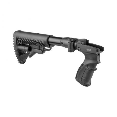 M4-SVD - Sklopná teleskopická pažba pro SVD - černá