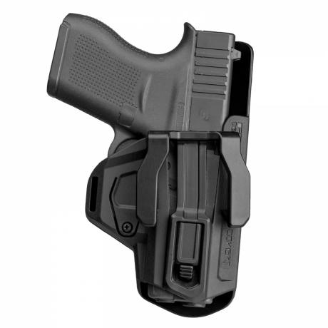 Covert G43 RH - Polymerové pouzdro na skryté nošení Glock 43 pro praváka - černé