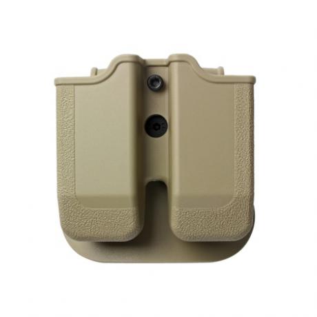 IMI-Z2020 - MP02 - polymerové pouzdro IMI Defense na 2 zásobníky (Glock 20, 21, 30, 36) - pískové