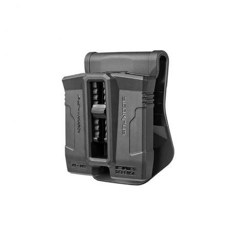 SC PM GREEN - Polymerové pouzdro na 2 zásobníky Makarov PM zelené s pádlem