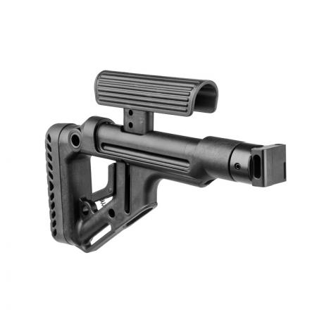 UAS-SAIGA - Sklopná pažba pro Saiga s lícnicí (jen pro originálně sklopné Saigy) - černá