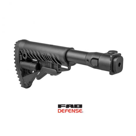 M4-ZAS - Sklopná teleskopická pažba pro Zastava M70 B1, B3 / M77 B1 černá